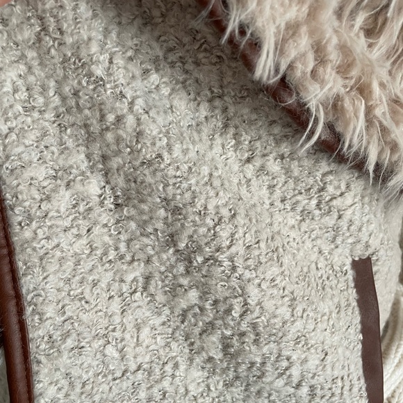 🐻 cozy 🐨 Boho ☮️ vest vintage styling open front cardigan vest - Picture 4 of 9